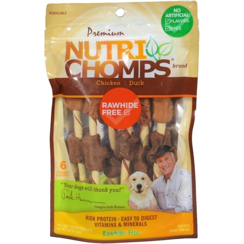Nutri Chomps Chicken and Duck Kabobs Dog Treat Nutri Chomps Chicken and Duck Kabobs Dog Treat