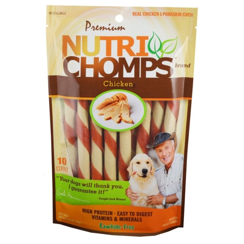 Nutri Chomps Mini Twist Dog Treat Chicken Flavor Nutri Chomps Mini Twist Dog Treat Chicken Flavor
